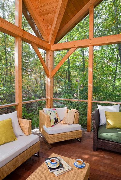 Timber Frame Pavilion